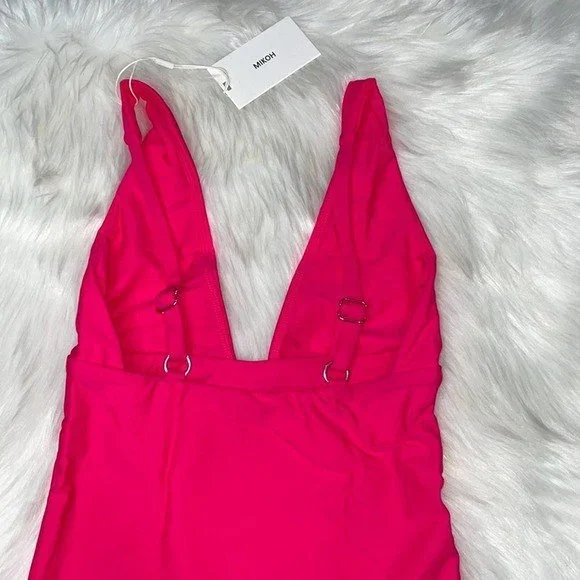 MIKOH AITUTAKI ONE PIECE PINK Sz S